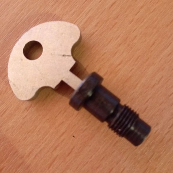 Fuel tank lock key for Dnepr K-750 motorcycle